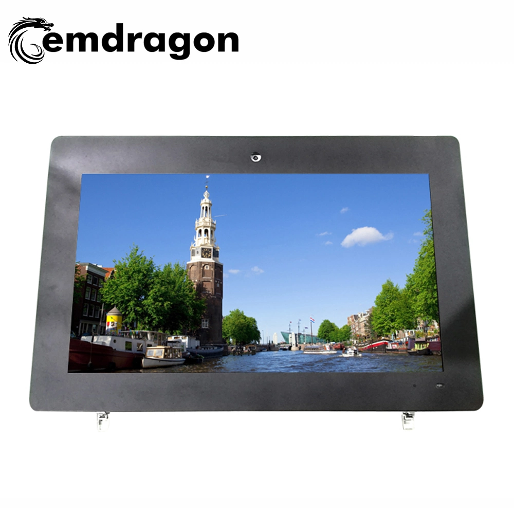 Android Infrared Touch Screen Monitor 47 Inch Air-Cooled Horizontal Screen Wall Hanging Outdoor Advertising Machine Bus LCD Screen Advertising