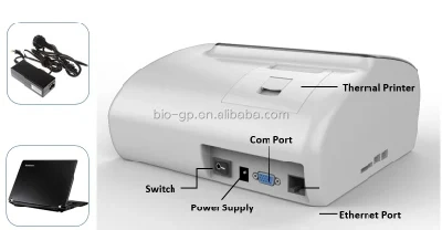 Ec New Arrival Portable Factory Price Medical Use Immunofluorescence Quantitative Analyzer Getein 1100 Ivd Poct for Emergency Department