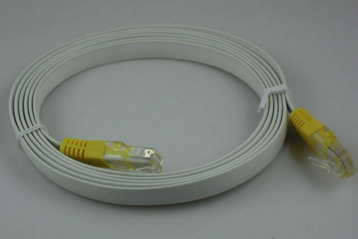 كبل إيثرنت CAT6 SFTP ذو مضخم صوت أصفر عالي الجودة