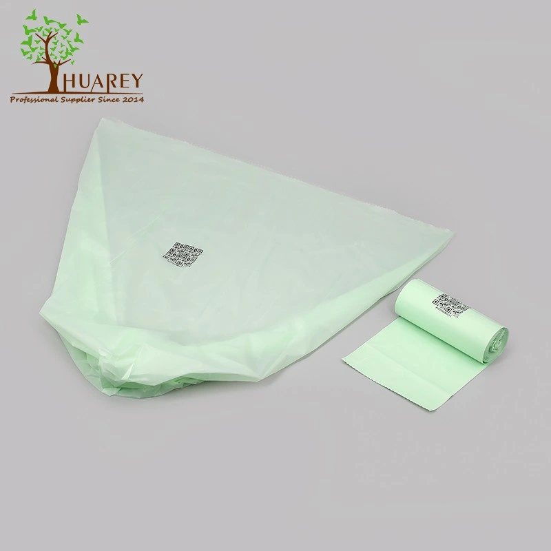 HDPE LDPE Pbat Compostable PLA la fécula de maíz biodegradables Hogar Médico gran gran pollo Tall basura bolsas de basura de plástico negro