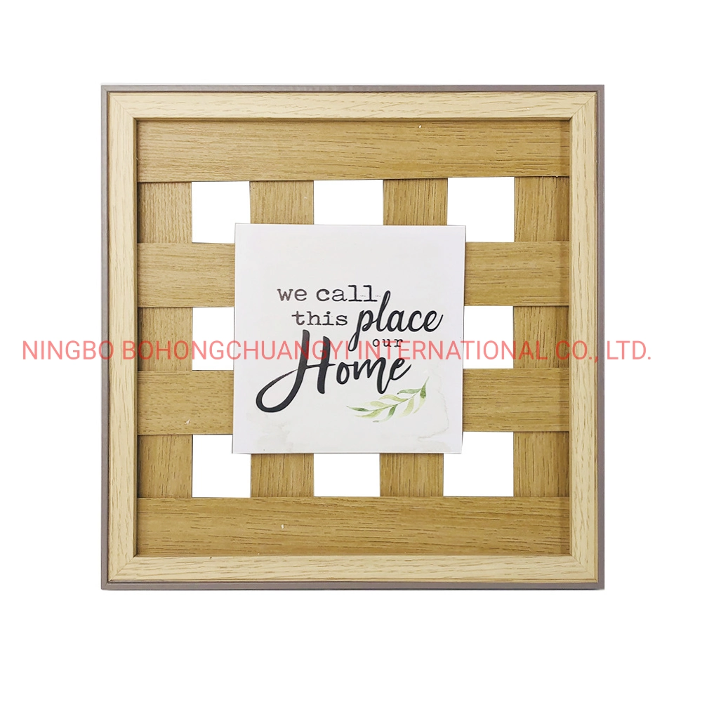 New Customize Wooden Photo Frame Wall Art Decoration