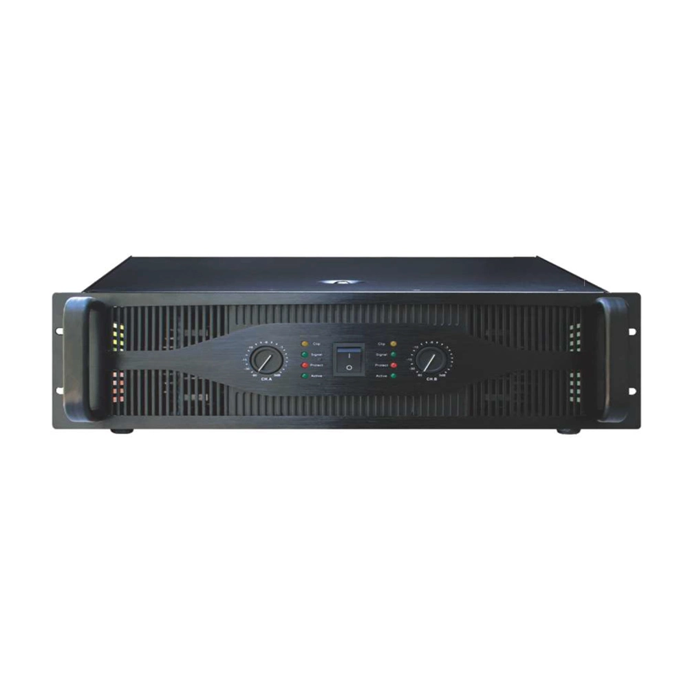 High Quality 2 Channel 1600W Power Amplifier for Professional Audio Sound System