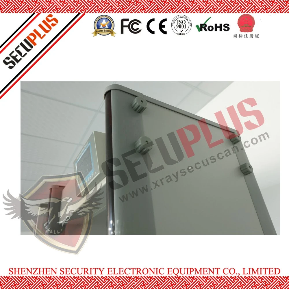 Detector de metal marco de la puerta del aeropuerto de SPW-300S 33 zonas con gran pantalla LCD Paseo por el detector