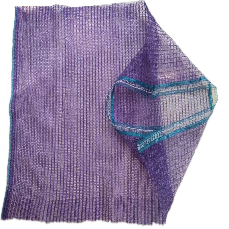 Heavy Duty PE Knitted Raschel Bag for Onions Packing Leno Woven Roll for Firewood Storage Bags