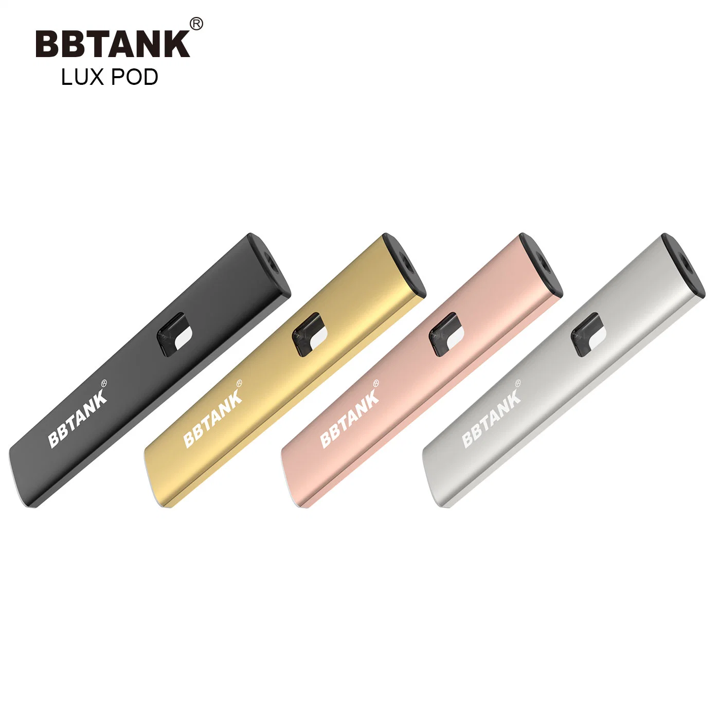 White Label Disposable/Chargeable Vapes Bbtank Lux Pod 2ml Empty Thco Vape Pen