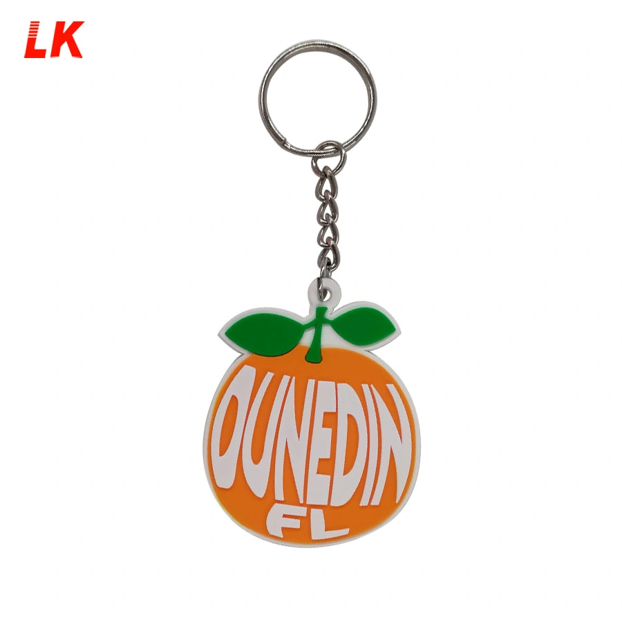 Promotion Custom Rubber Cute Shape Silicon Key Ring Soft PVC Keychain