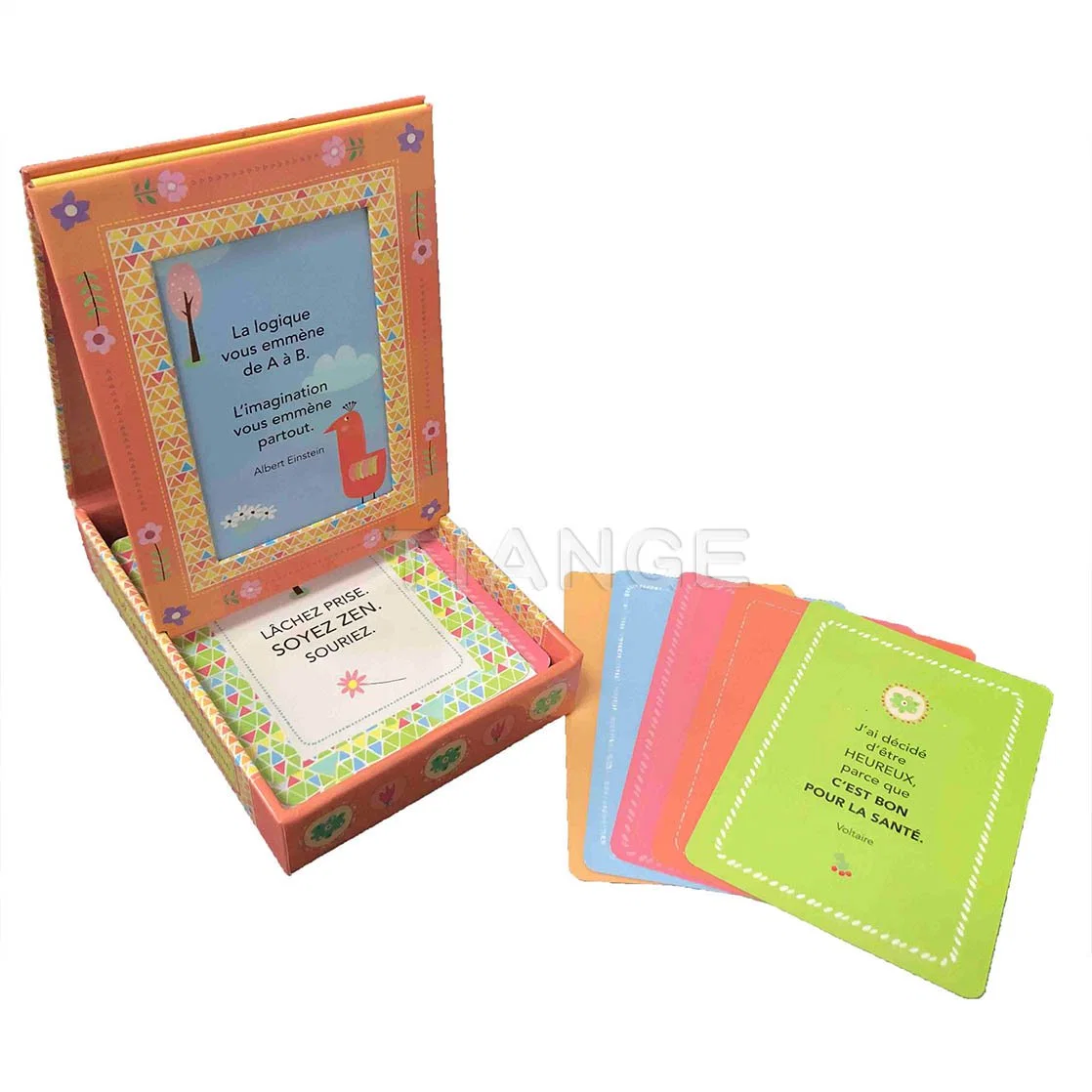 Manufacturer Custom Logo Printing New Mama&prime; S Daily Affirmation Cards Deck for Women