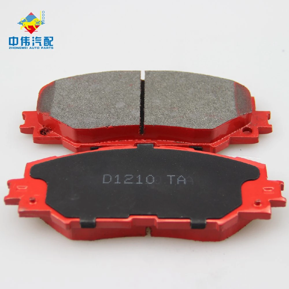 D1210 Pastillas De Freno Asbestos-Free Auto Brake Pads for Toyota Corolla 2013