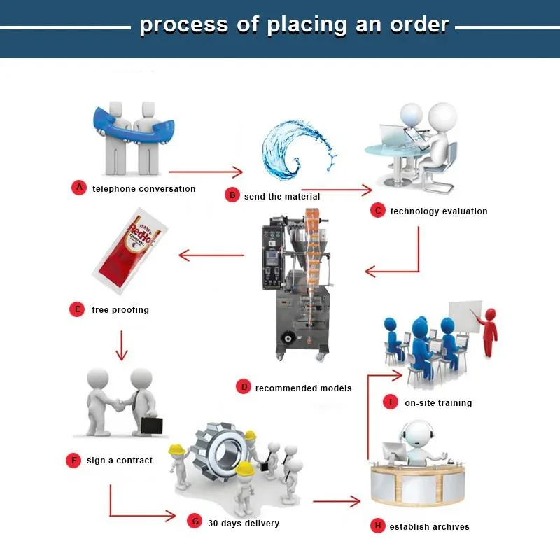 2020 Sugar Sachet Packing Machine with Volumetric Cup Granule Fill Seal Equipment