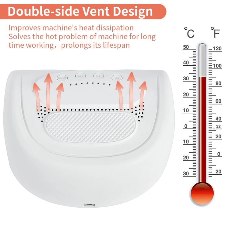48W Heat LED UV Nail Dryer Design Nagellampe sicher UV-Nagelleuchte