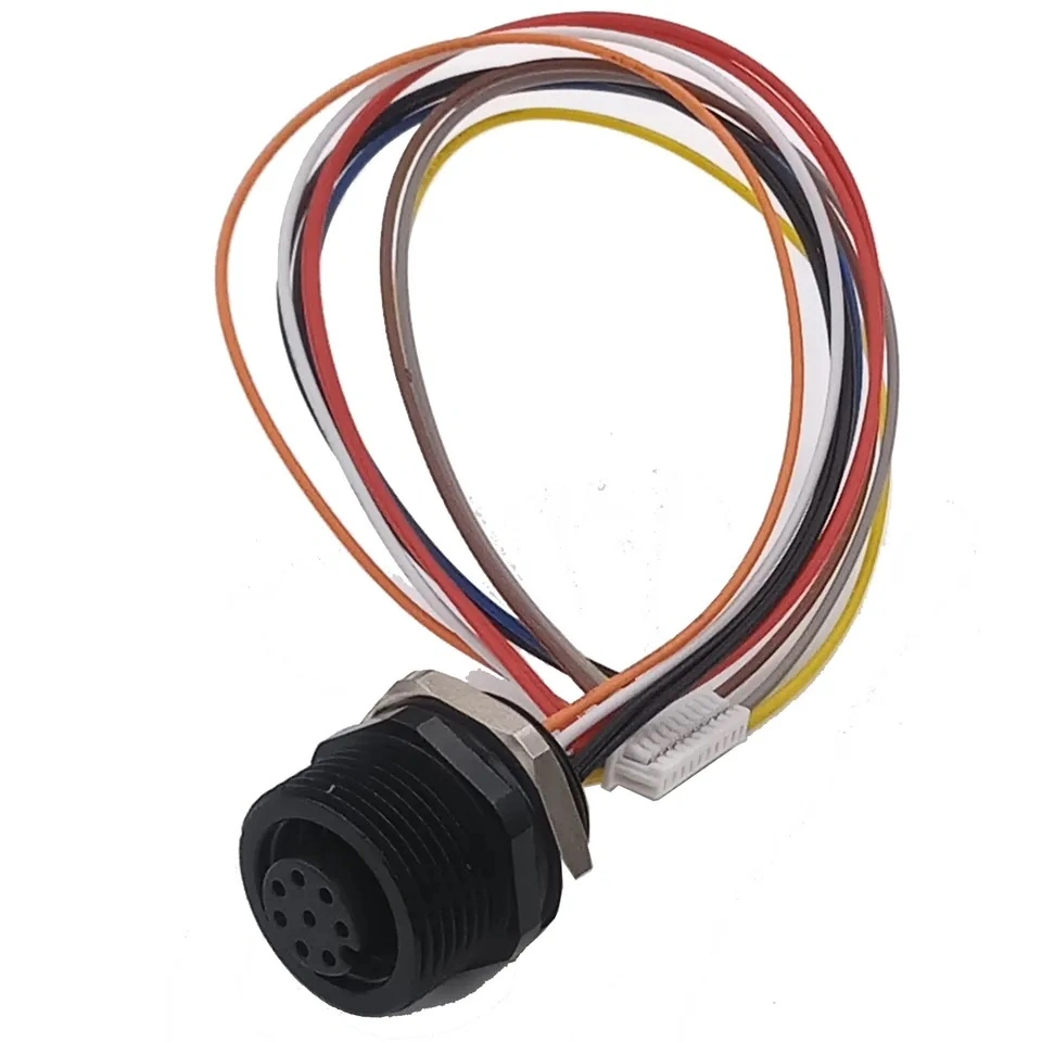 IP65 Waterproof Connector M8 M12 Cables for LED Light