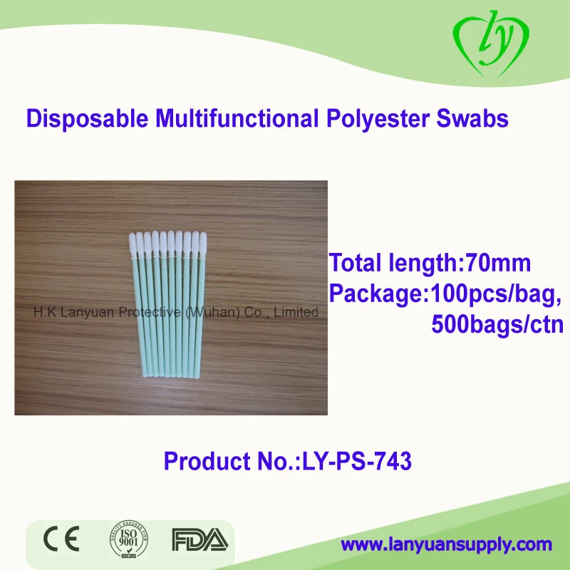 Dust-Free Foam Head Laser Cleaning Swabs