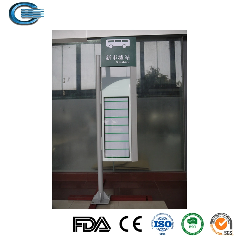 Huasheng Wholesale/Suppliers Metal Sign Holder Road Sign Board Free Standing a Frame Sign Stand