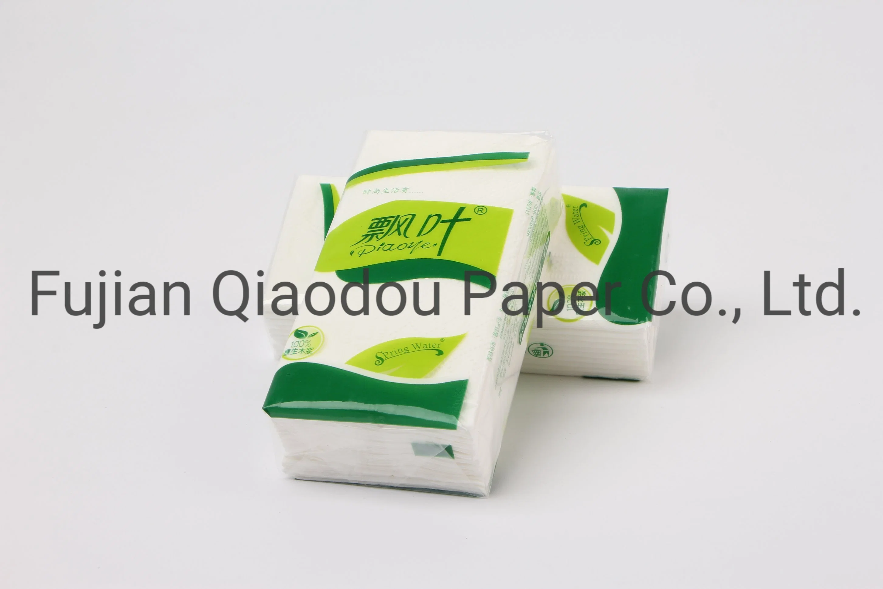 Piaoye 210*215mm Custom Disposable Handkerchief Hand Facial Paper