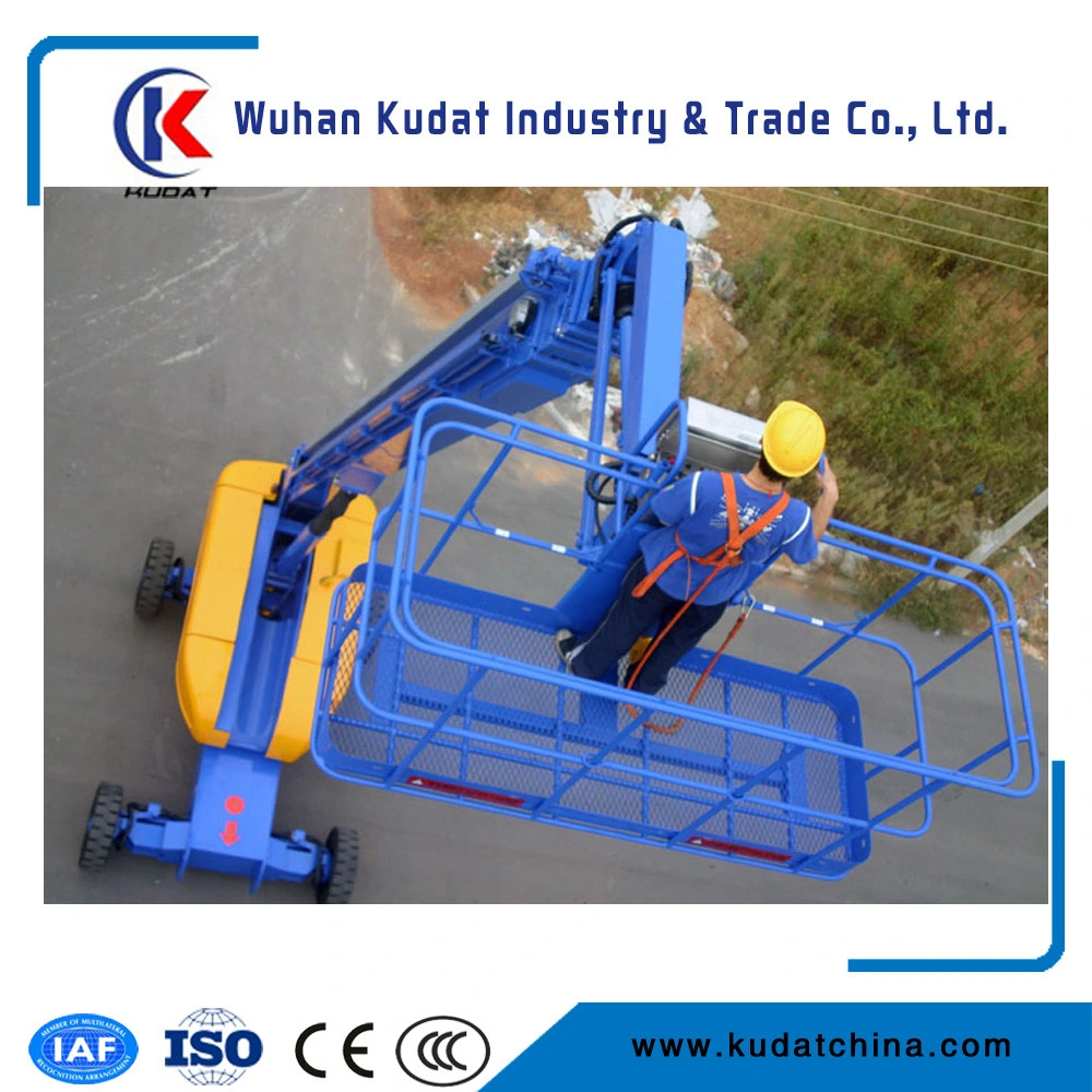 58m Hydraulic Telescopic Boom Lift for High Building Working