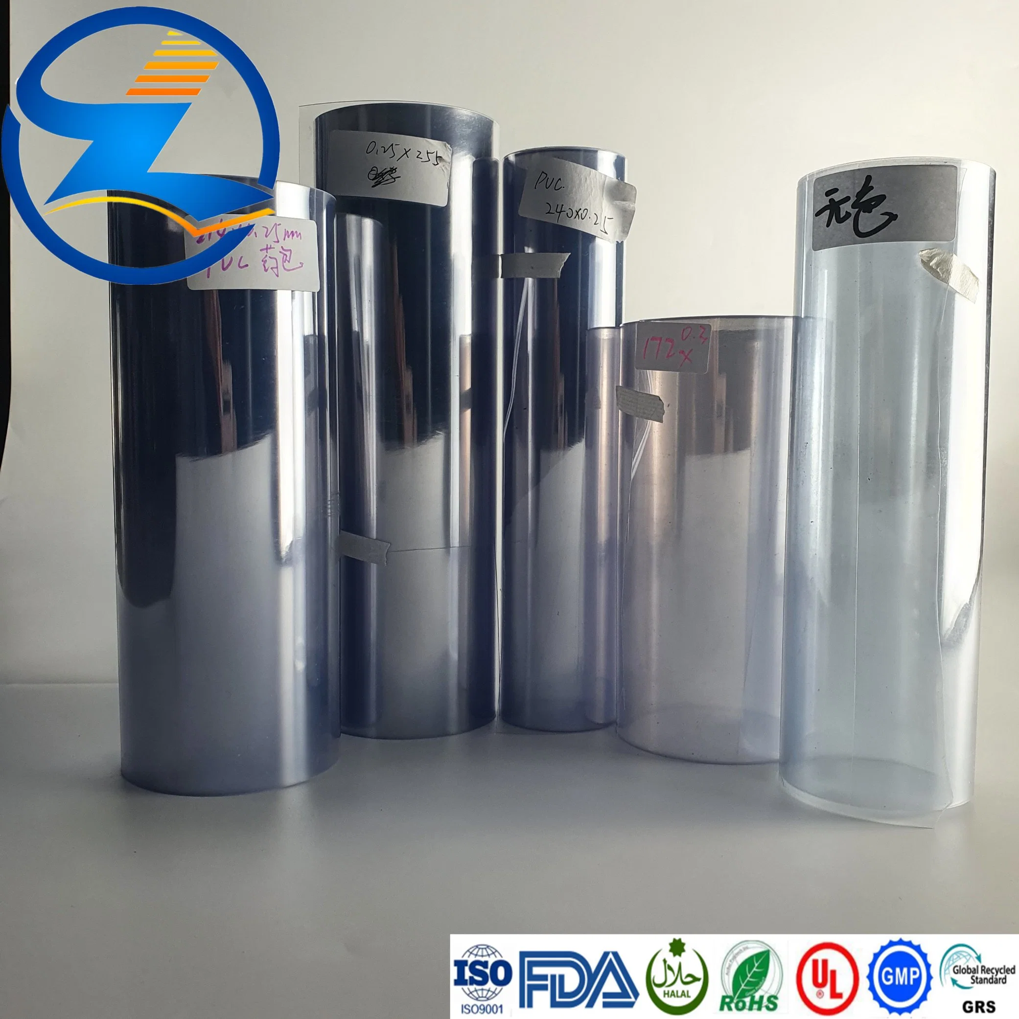 Rigid Polyvinyl Chlorid Films for Pharmaceutical Packaging PVC Films for Blister Packing