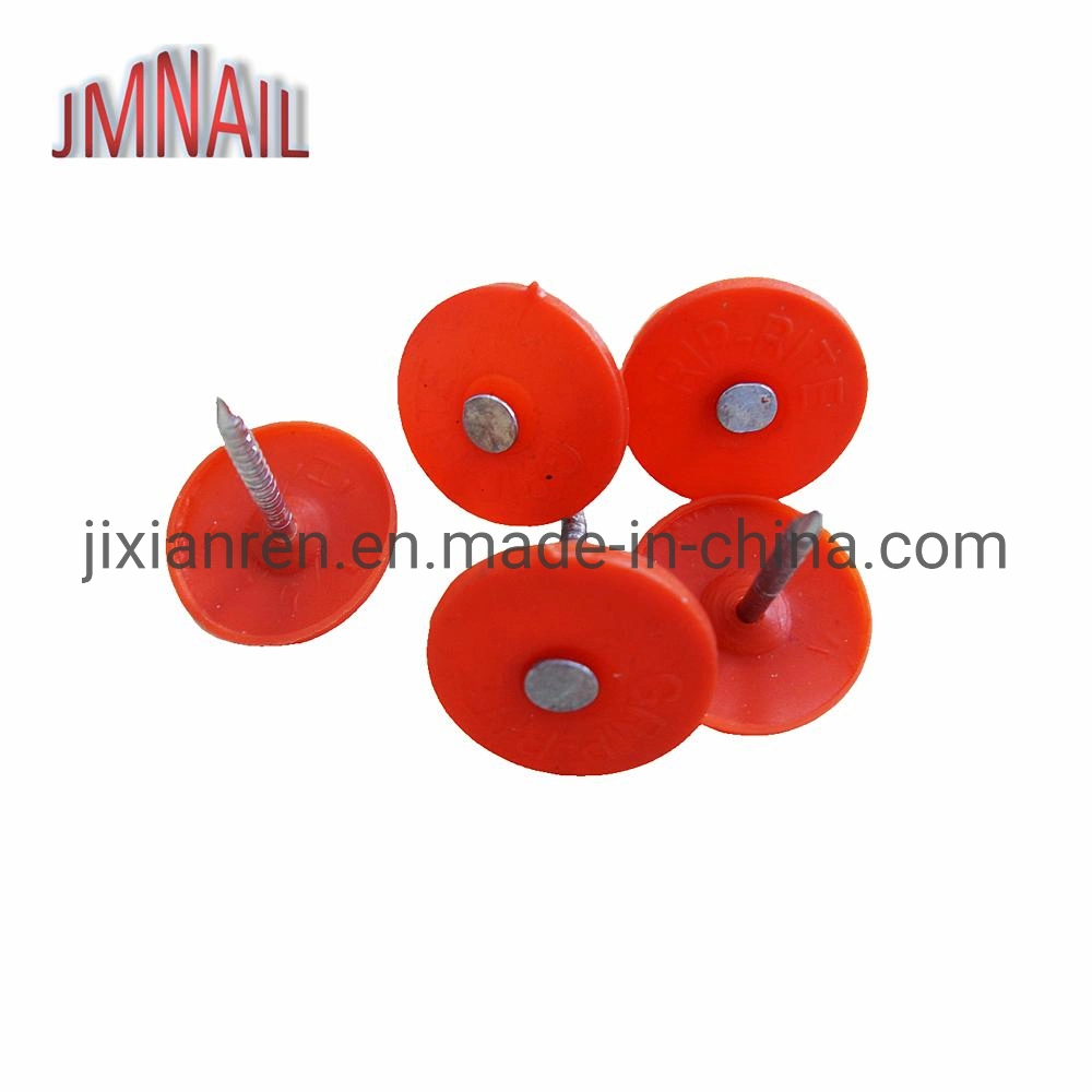 1"X12ga Galvanized Plastic Cap Nails