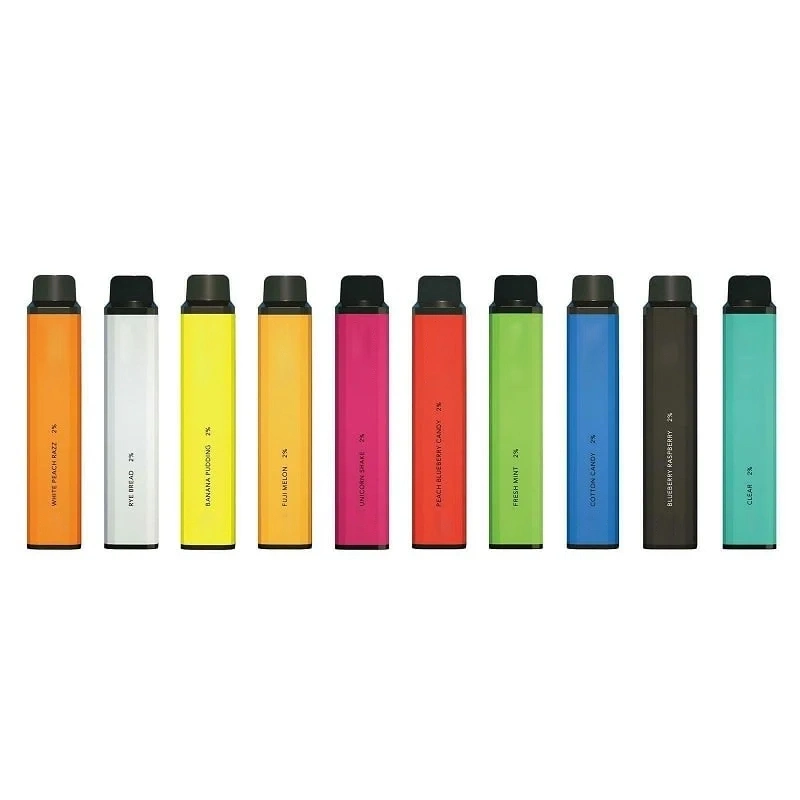OEM Multiple Colors Fruit Taste Vape Pen 1500 mAh in-Built Battery Disposable/Chargeable 3500 Puffs Vape
