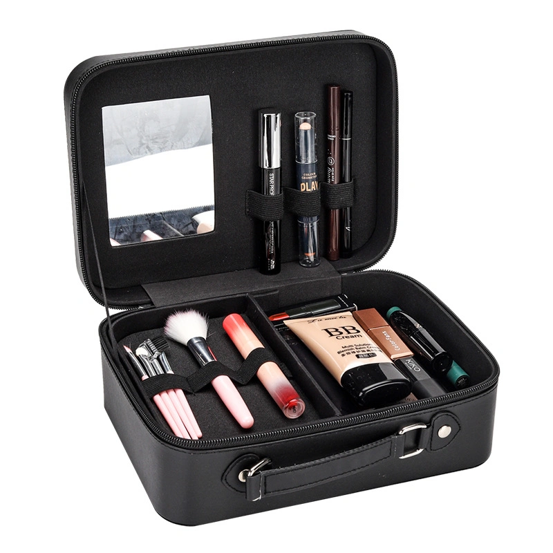 Travel Makeup Case Professional Cosmetic Makeup Bag Organizer Makeup Boxes with Compartments Esg12594