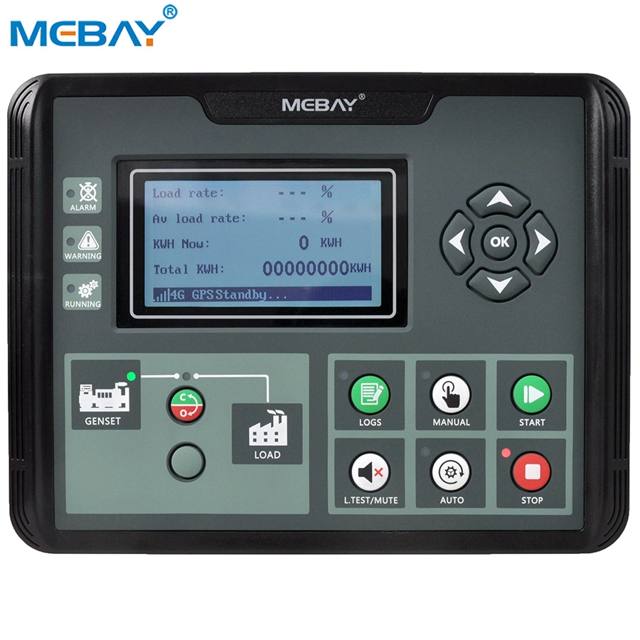 Mebay 4G Generator Controller DC50d-4G Remote Control Panel GPS