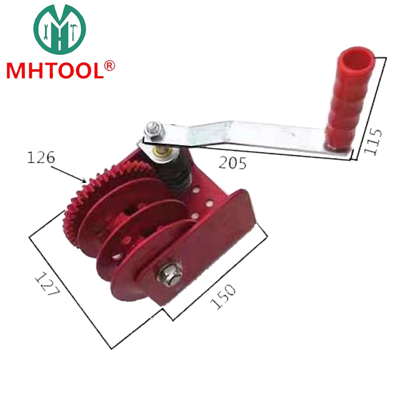 Widely Used Poultry Manual Hand Winch Automatic Poultry Farm Winch System for Chicken Broiler Drinking Line 1500lbs