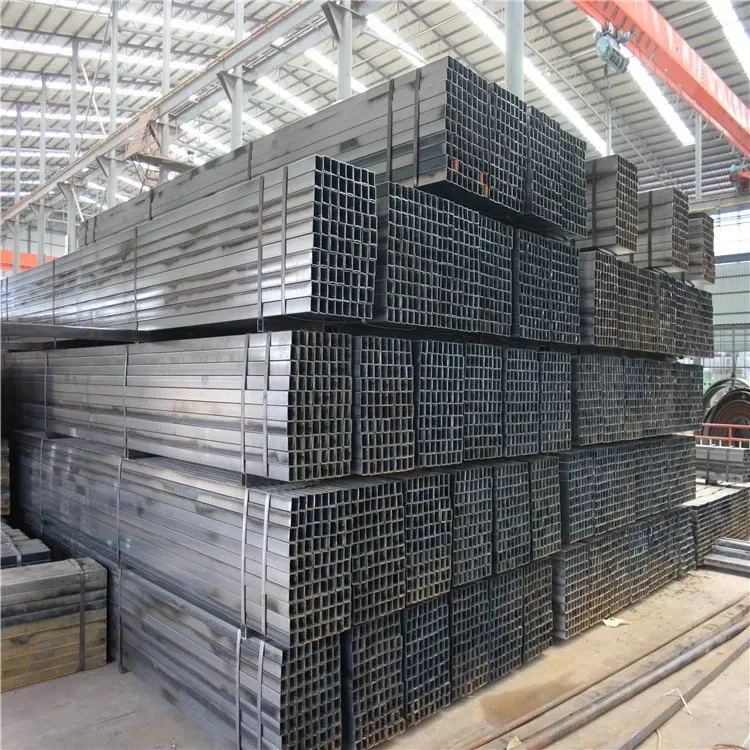 Hot Selling Q195 Q215 Q235 Q345 Welded Seamless Mild Carbon Steel Pipe/Black Steel Pipe Square/Rectangular Tube