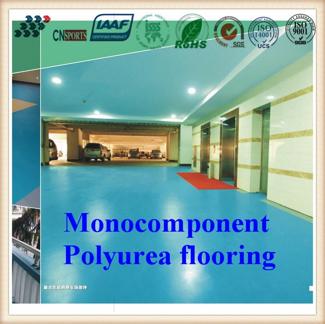 Einfache Konstruktion und bequeme Renovierung Monocomponent Polyurea Flooring