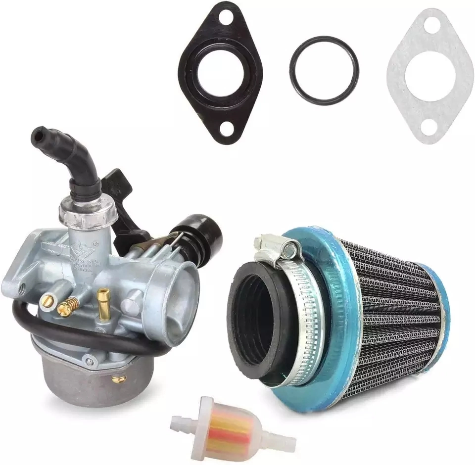 ATV Carburetor Pz19 with Fuel Filter and 35mm Air Filter Fit for Dirt Pit Bike Honda Motorcycle Spare Parts