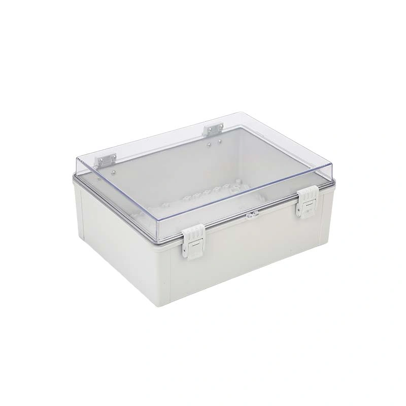 ABS PC Waterproof IP65 Plastic Junction Box with Transparent Lid