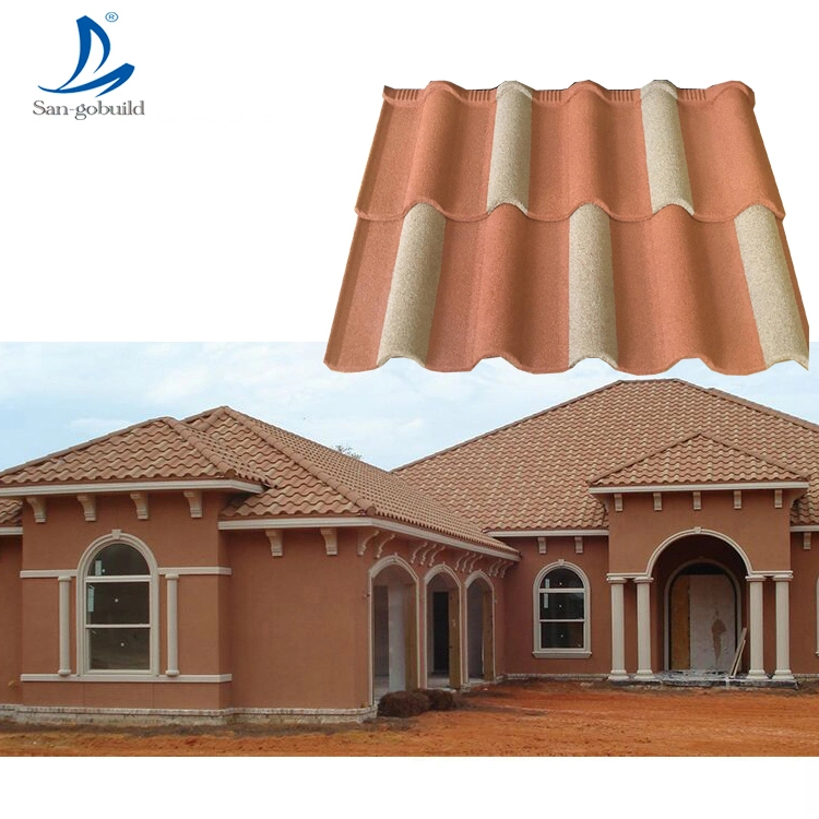 Heat Resistant Roofing Sheets/Decorative Metal Roof Tiles /Building Materials for House Stone