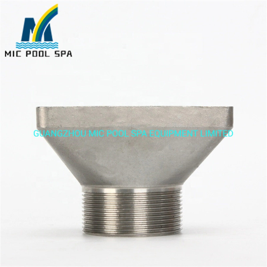 China Manufacturer Swimming Pool Concealed Floor Inlet Drain Pool Drainer Stainless Steel Gutter Main Drain