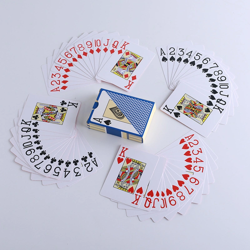 Benutzerdefinierte leere Spielkarten Druck PVC Papier Kunststoff Poker Karten