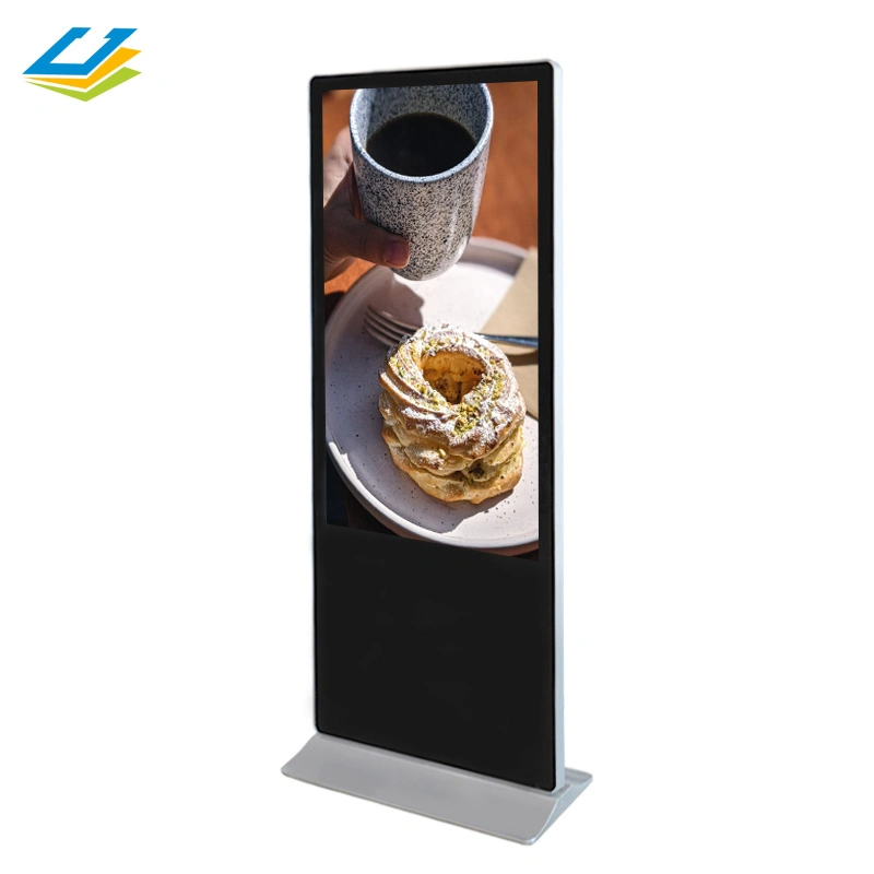 55 Inch Touch Screen Vertical Advertising Machine Interactive LCD Display Screen for Trade Show