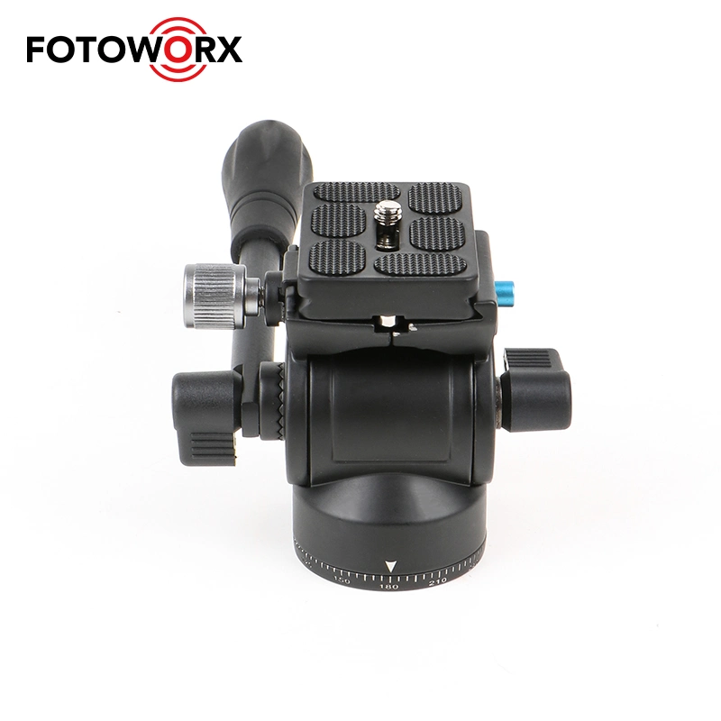 Tête fluide Fotoworx Mini tête vidéo Enregistrement vidéo pour la photographie reflex numérique