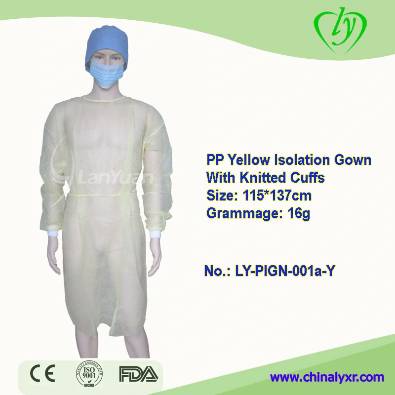 PP Patient Coat Nonwoven Isolation Gown