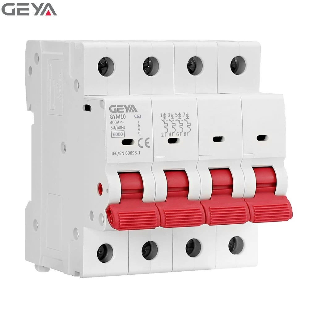 Wenzhou Geya 6-25 un disyuntor miniatura Zhe interruptor MCB Precio