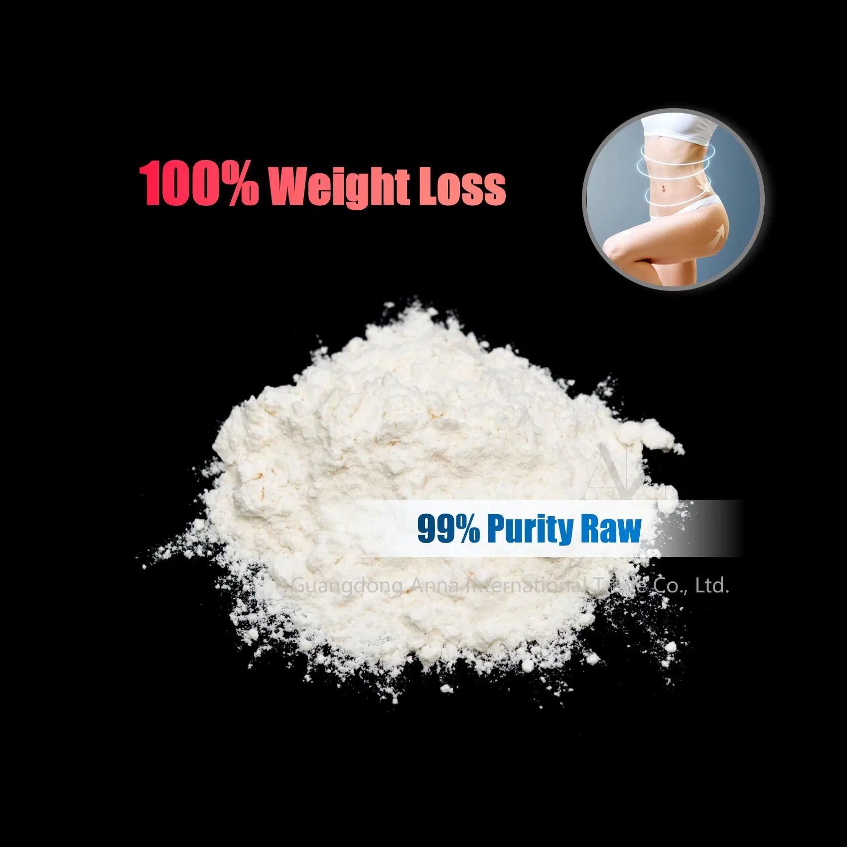 نقص الوزن حبوب منع الحمل Orilistat Glutathione Powder تأثير قوي لسجرات سميكة