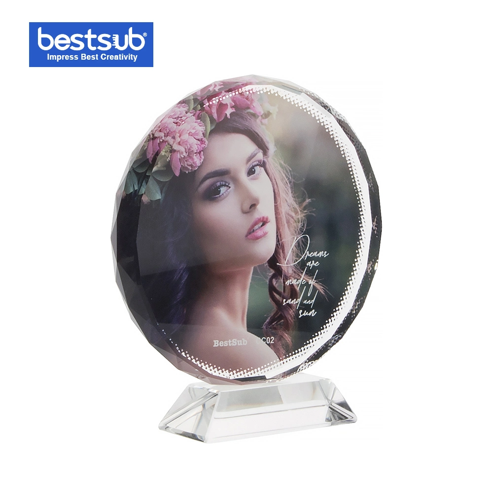 Bestsub 100 Sunflower Sublimation Coated Crystal (CC02)