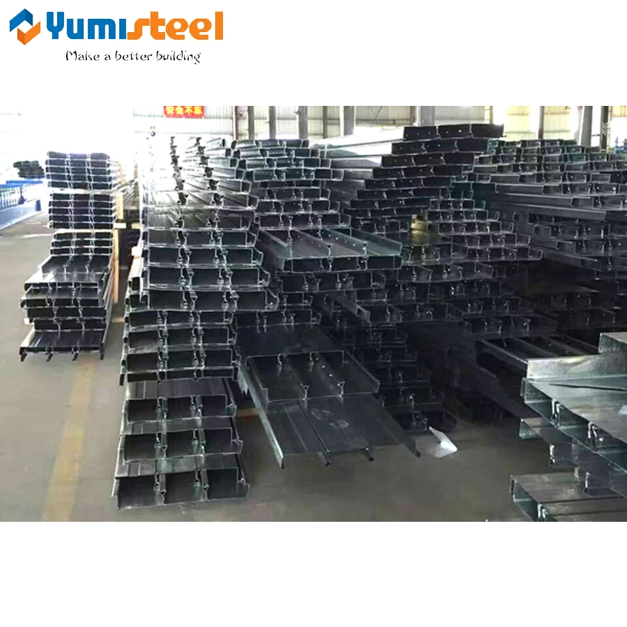 555 High Strength Galvanized and Waved Closed Type Floor Decking Sheet