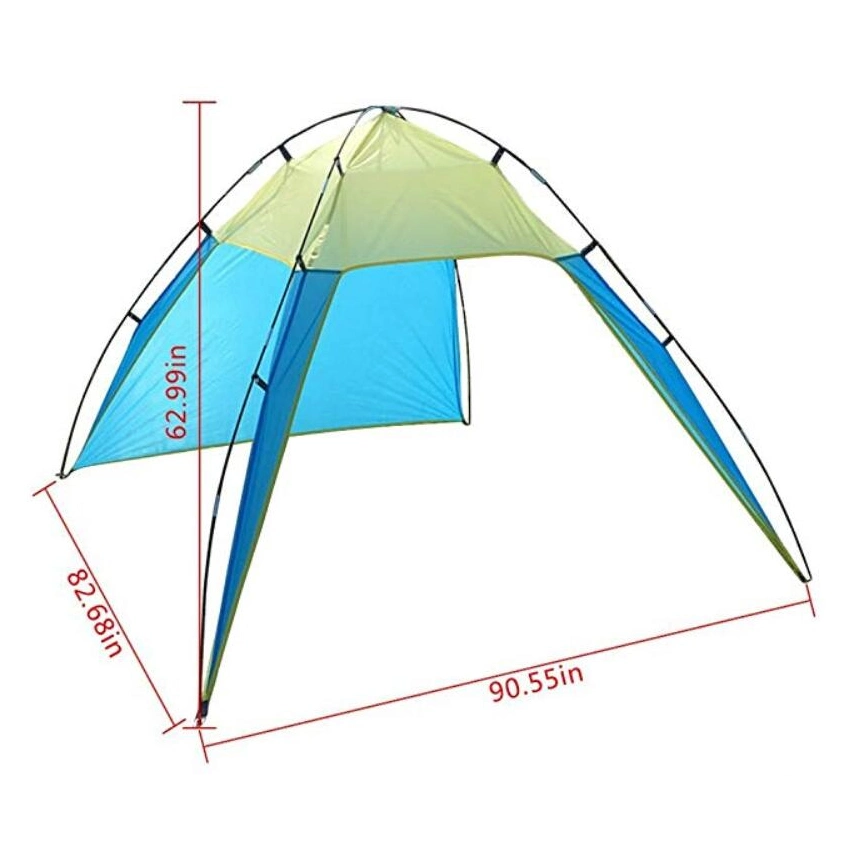 Portátil leve sombra Sun tenda a marquise de Praia Piscina Camping Piquenique Pesca tenda UV Wbb15146