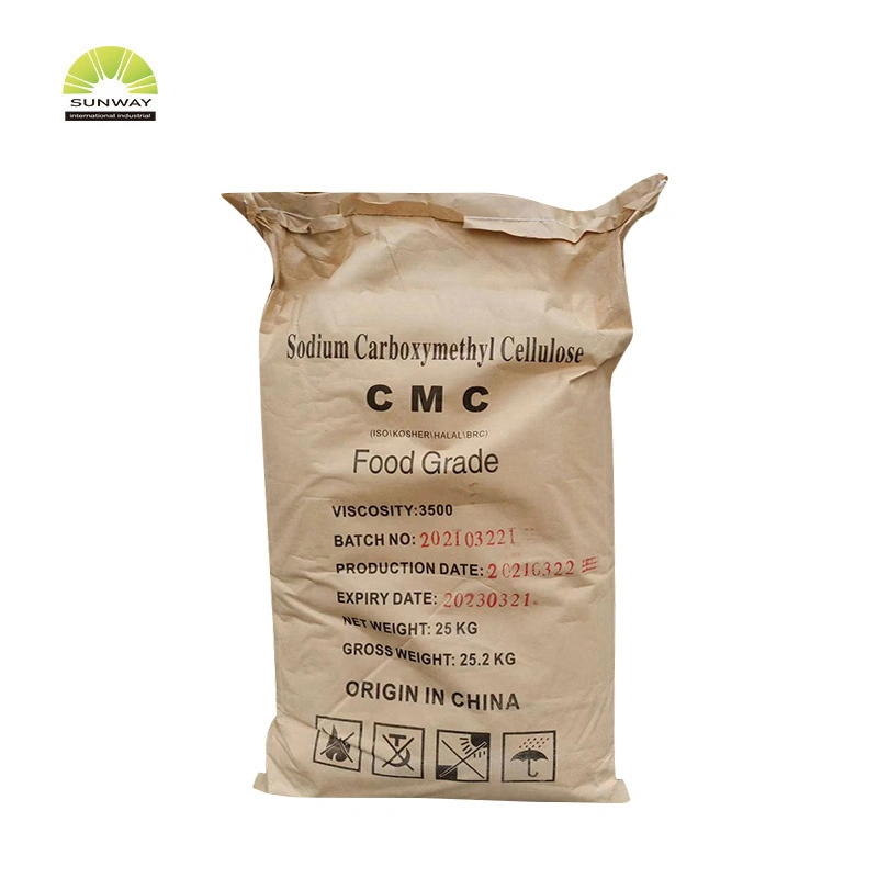 Competitive Price Good Quality Sodium Carboxymethyl Cellulose CMC Food Grade CAS 9000-11-7 with ISO FDA Halal Kosher