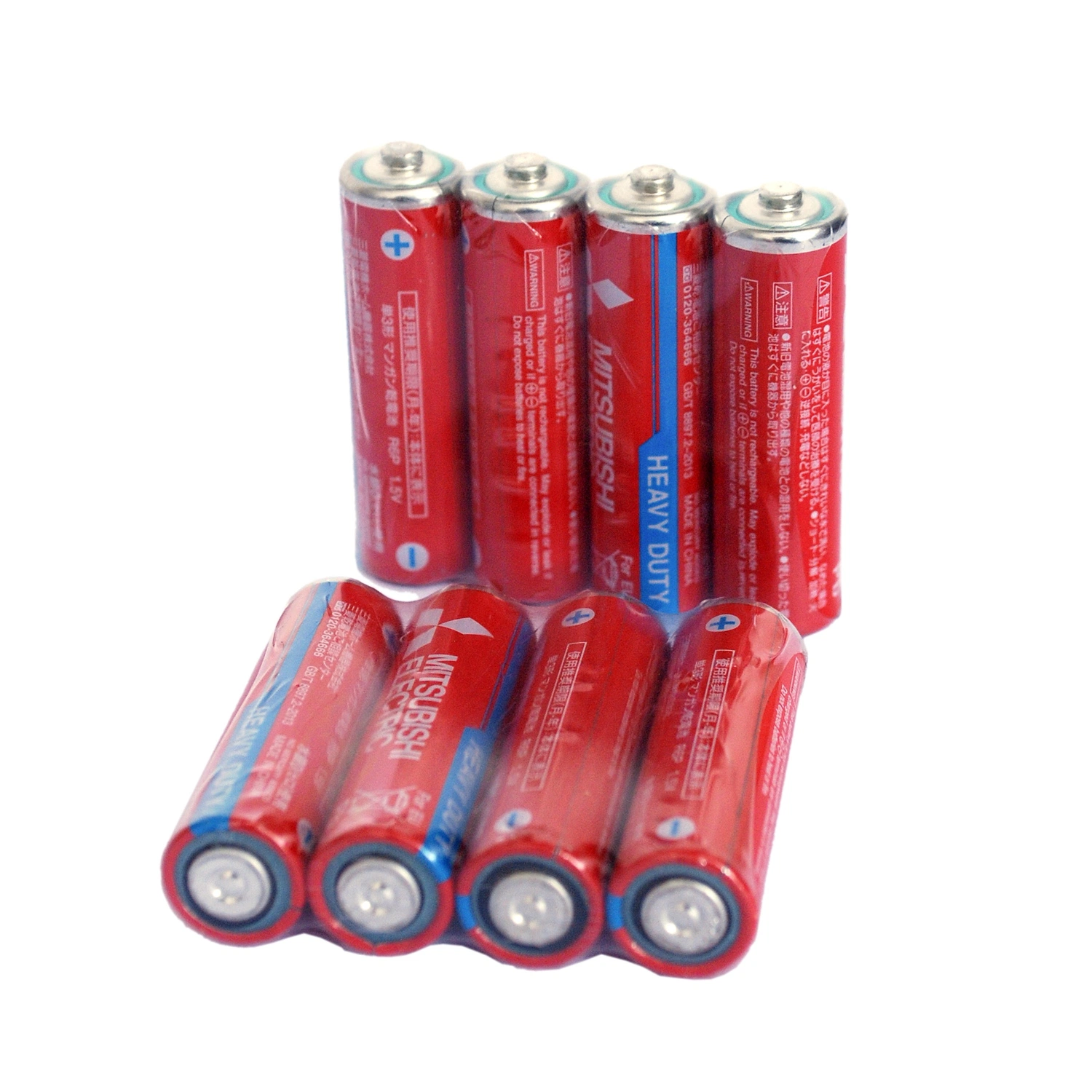 Mitsubishi AA R6p 1.5V Carbon Zinc Primary 95mins Dry Battery Factory Wholesale/Supplier