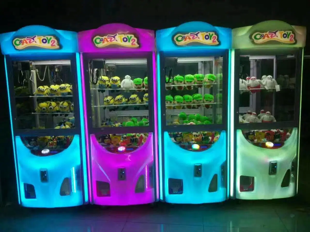 The Crazy Toy 2 Candy Claw Game Machine