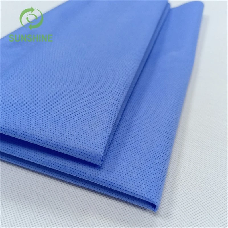 40-60GSM SMS SMMS Medical 100%PP Spunbond Nonwoven Fabric