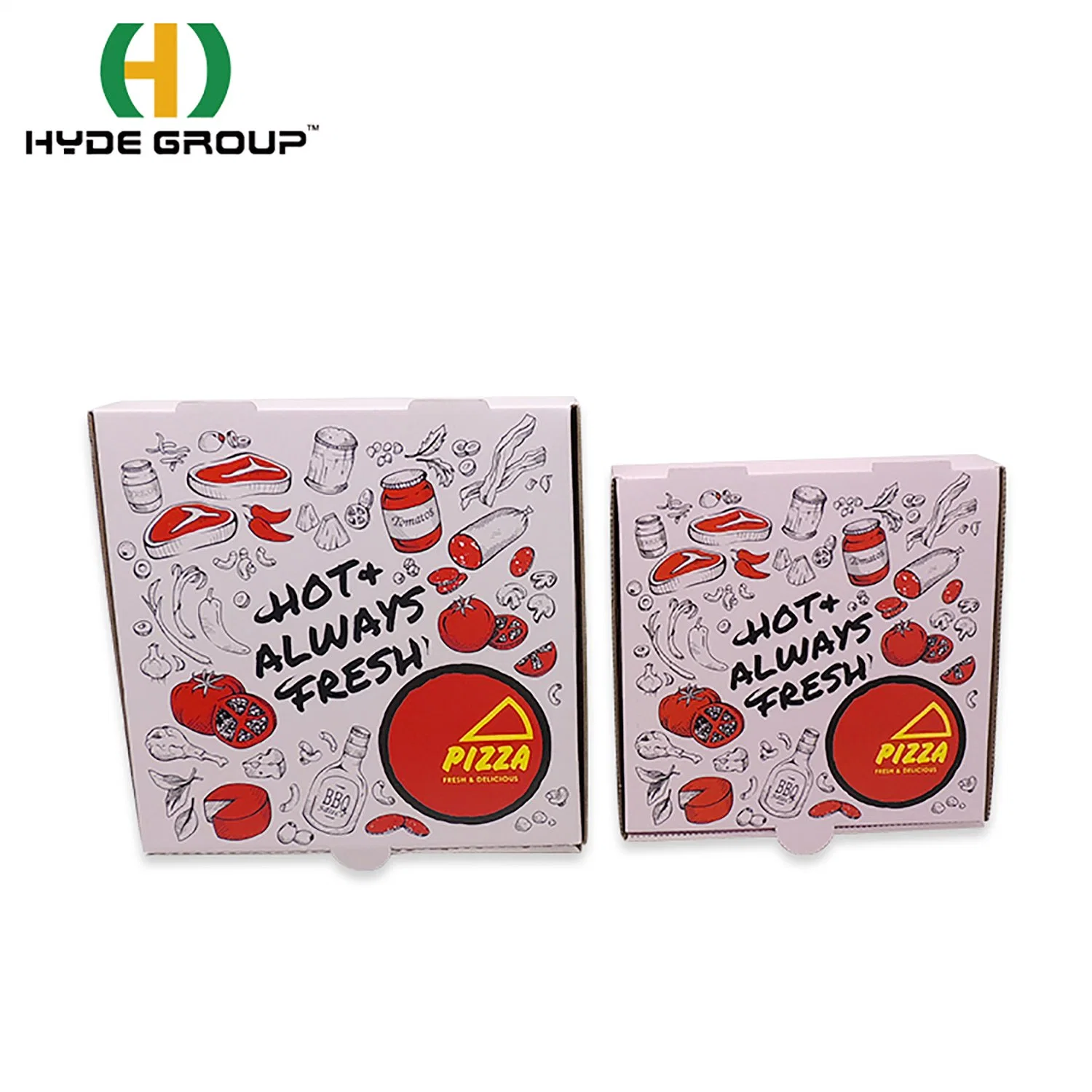 Wholesale Custom Corrugated Printed Cheap Carton Pizza Packing Boxes