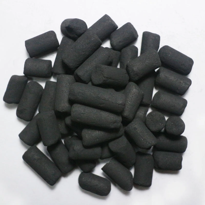 Industrial Grade Columnar Activated Carbon 9mm Desulfurizer Catalyst