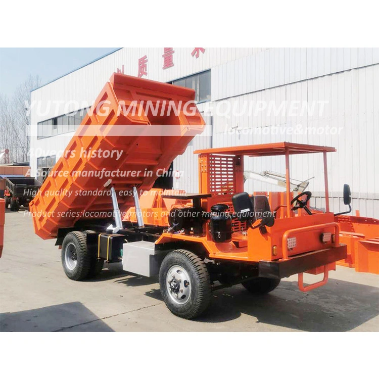 Dumper souterrain de 5 tonnes pour le transport, l'exploitation minière Dumper Diesel