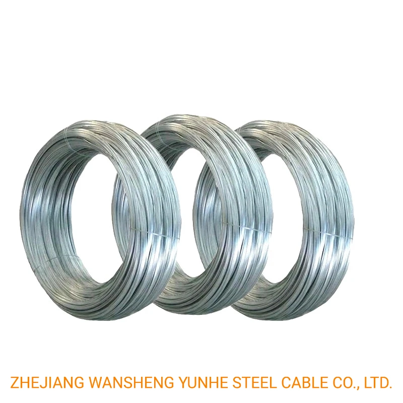 2.5mm 3.0mm High Quality Low Carbon Galvanized Steel Wire for Nail Making