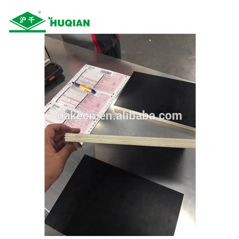 11 Ply 18mm Laminated Marine Plywood for Concrete Formwork