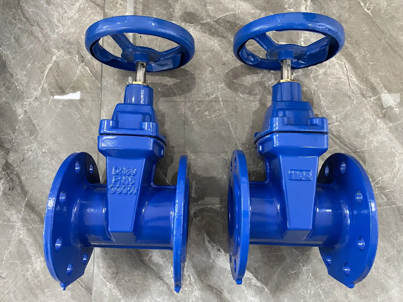 Fire Protection Di Body Gate Valve Gear Operated Brass Nut Extension Spindle Gate Valves Pn25